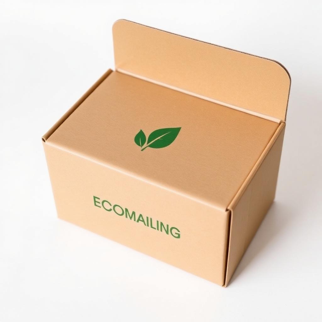 Custom printed eco kraft printed mailer boxes packaging