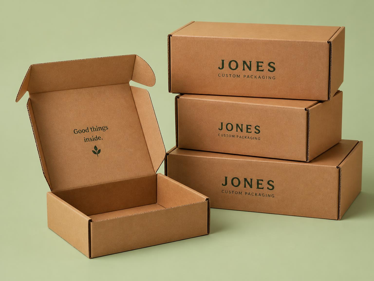 Custom printed corrugated mailer boxes
