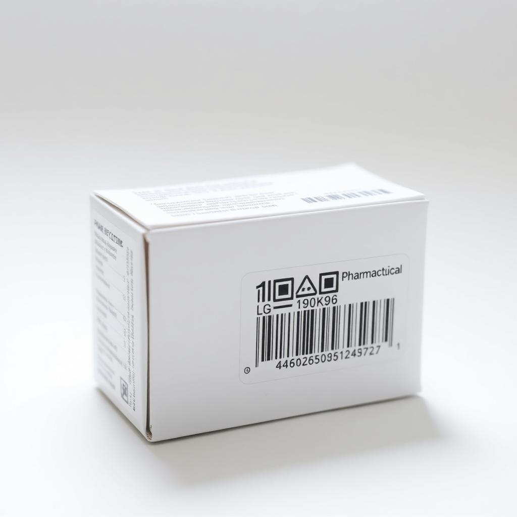 Custom printed serialised pharmaceutical boxes packaging