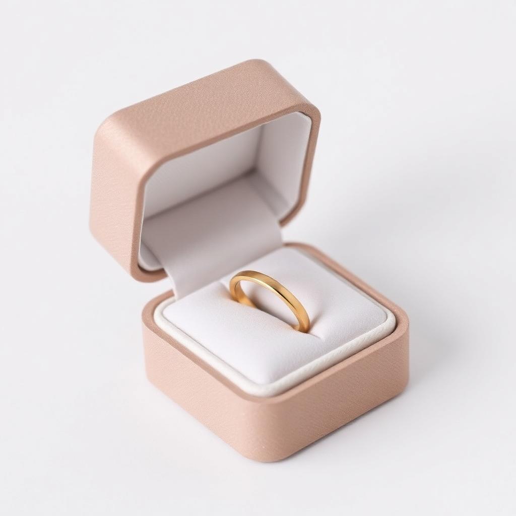 Custom printed custom ring boxes