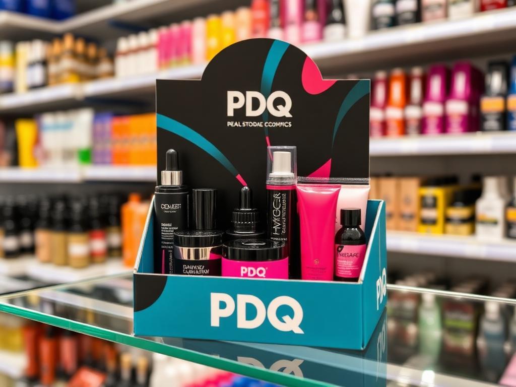 Custom printed custom shaped pdq units packaging