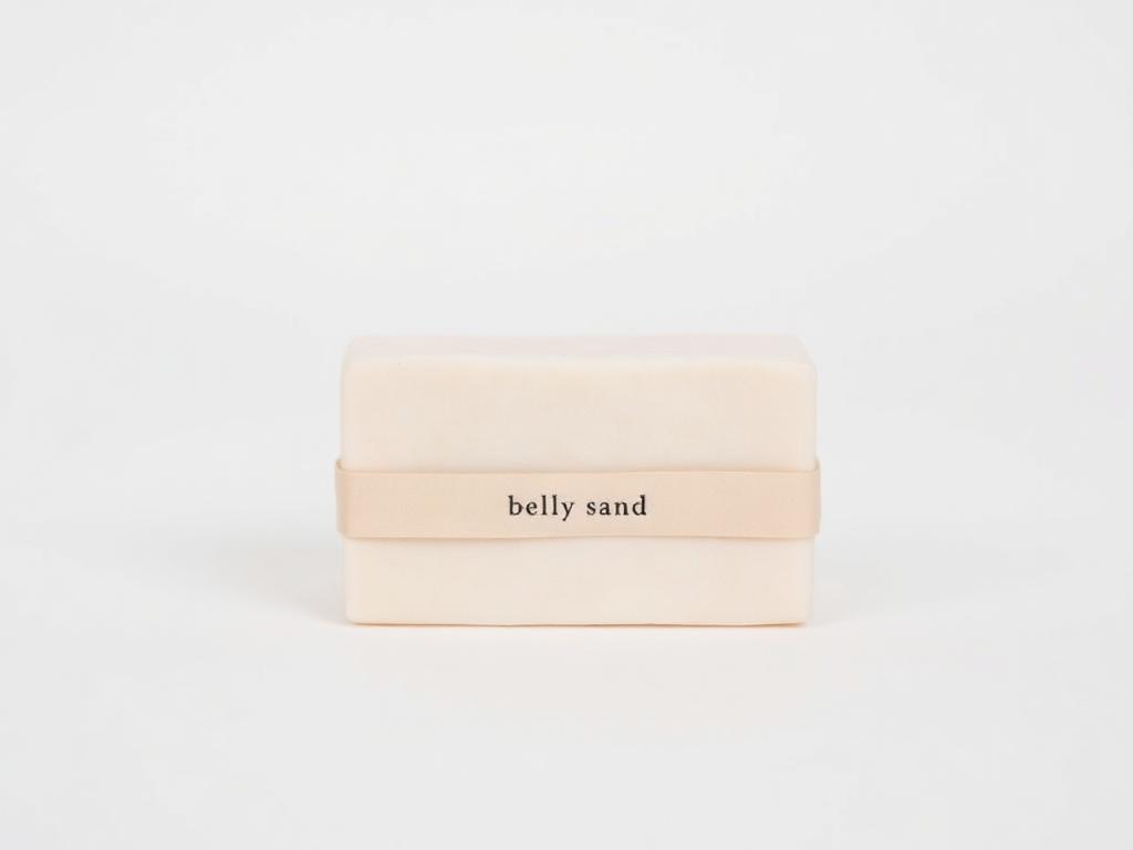 Custom printed belly band soap sleeves packaging