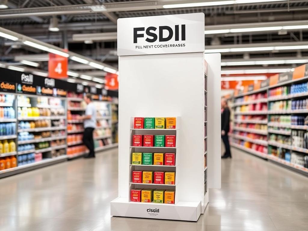 Custom printed fsdu display boxes packaging