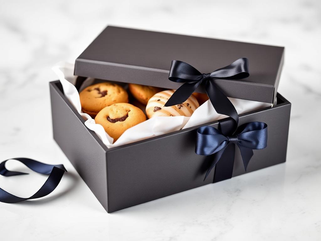 Custom printed cookie gift boxes packaging