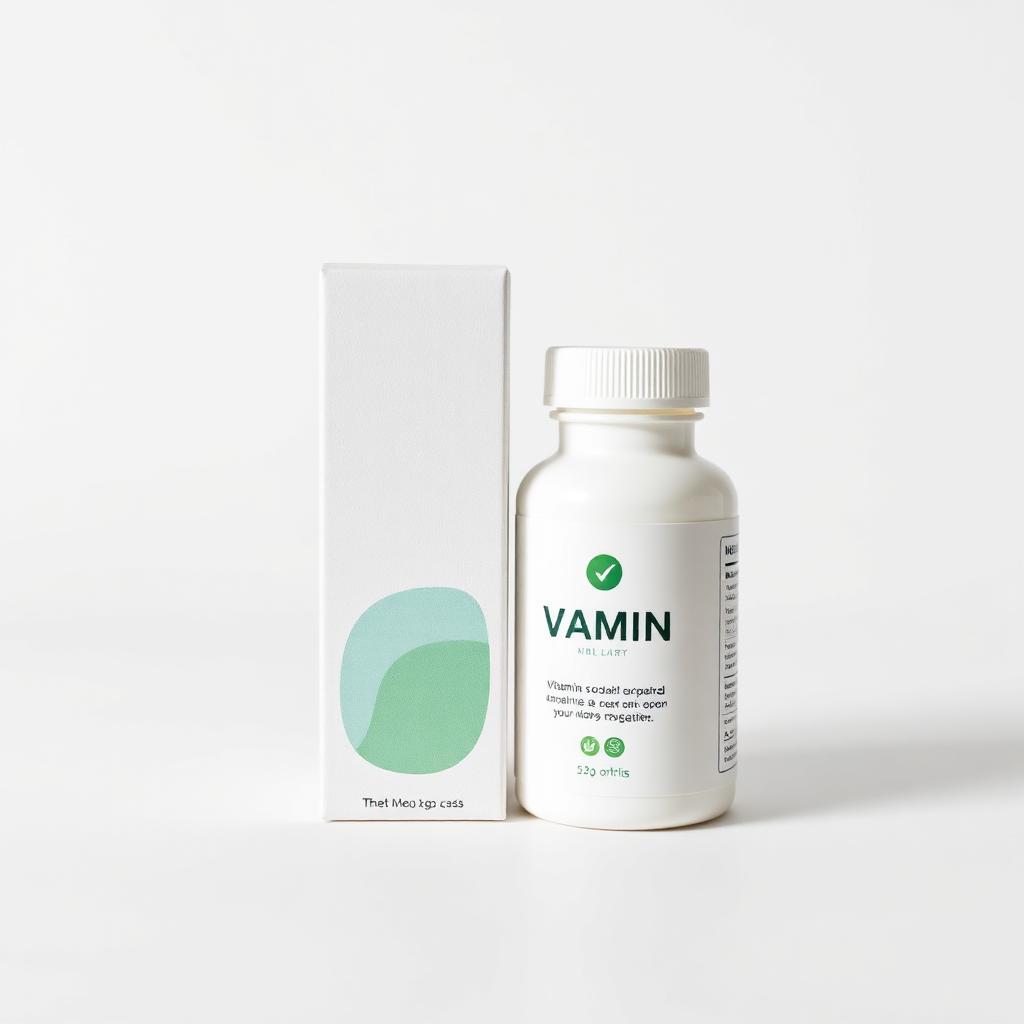 Custom printed custom vitamin boxes packaging
