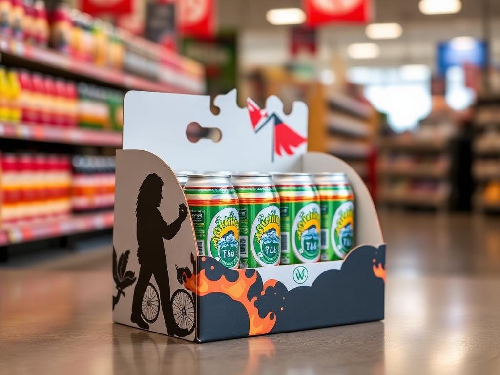 Custom printed custom retail display boxes packaging
