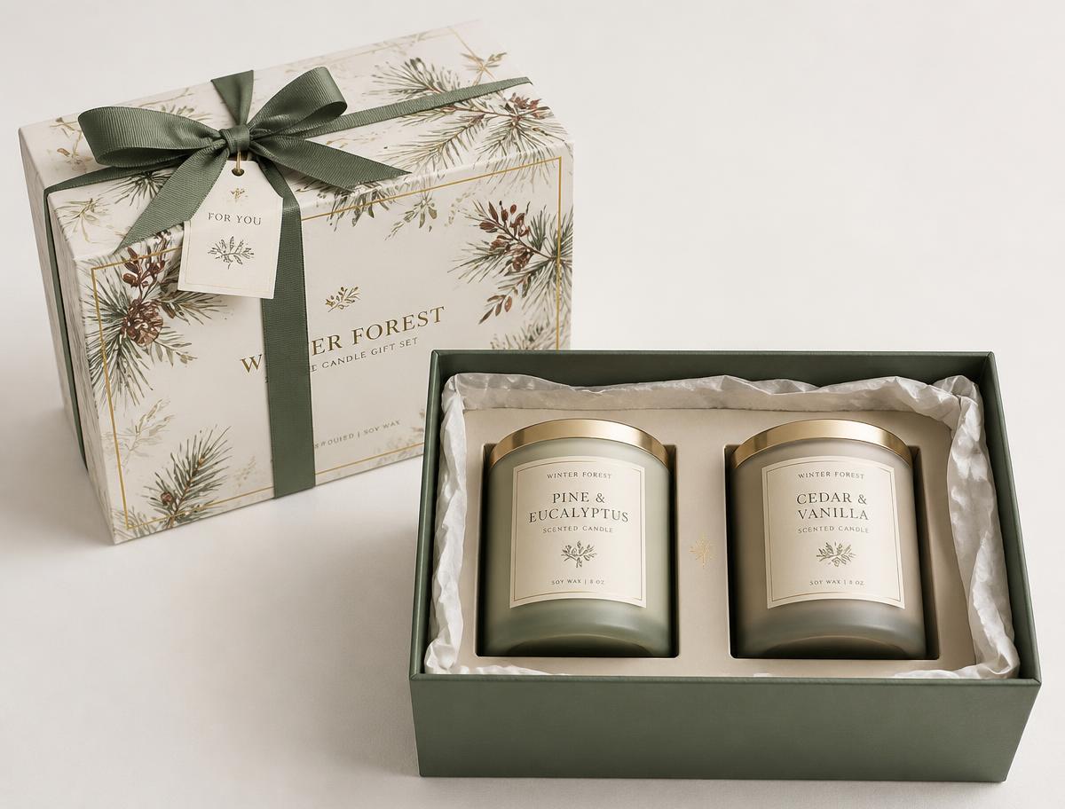 Custom printed custom candle gift boxes category