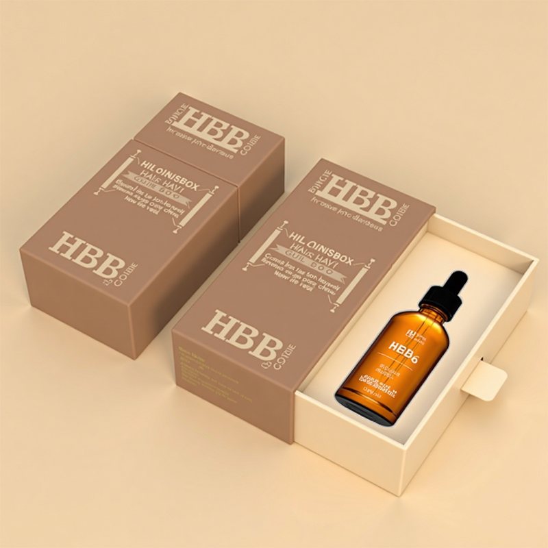 Custom printed custom printed 30ml essential oil & tincture drawer packaging boxes packaging