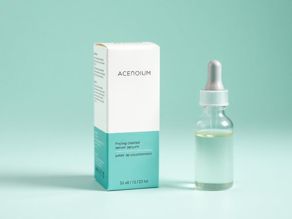 Custom printed custom serum boxes packaging