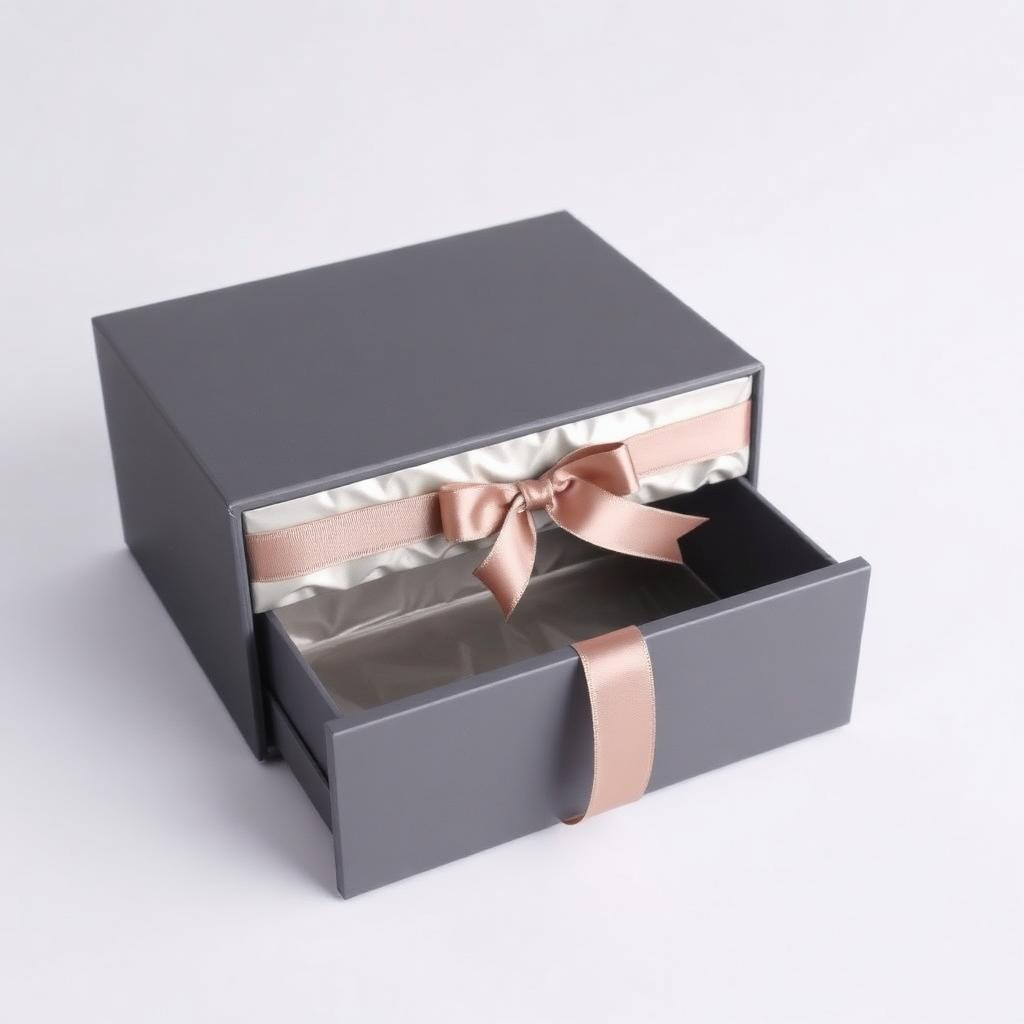 Custom printed corporate drawer gift boxes packaging