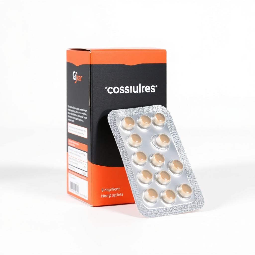 Custom printed blister capsule boxes packaging