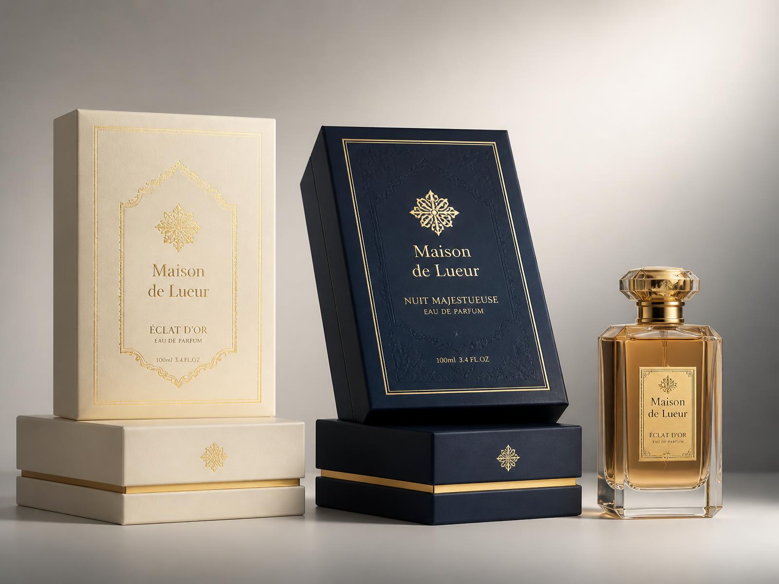 Custom printed perfume boxes packaging