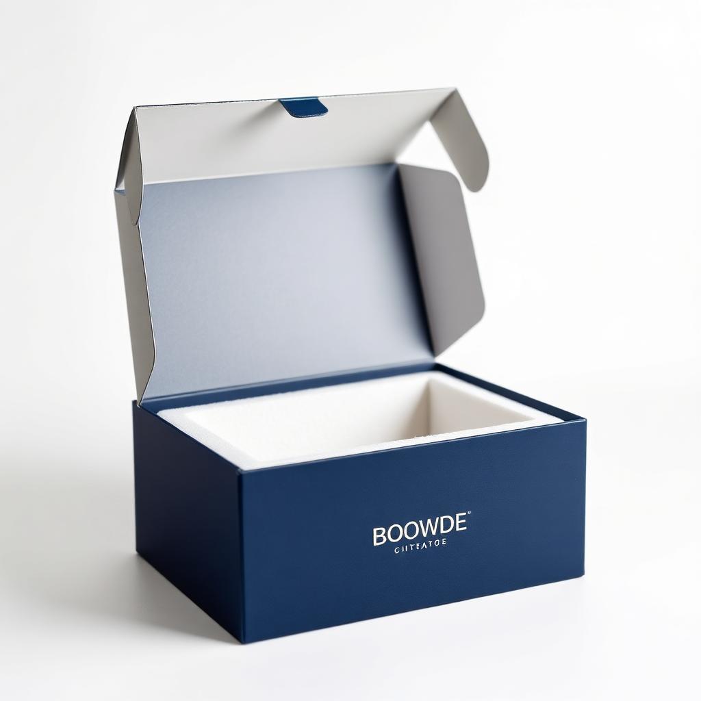 Custom printed employee onboarding gift boxes packaging