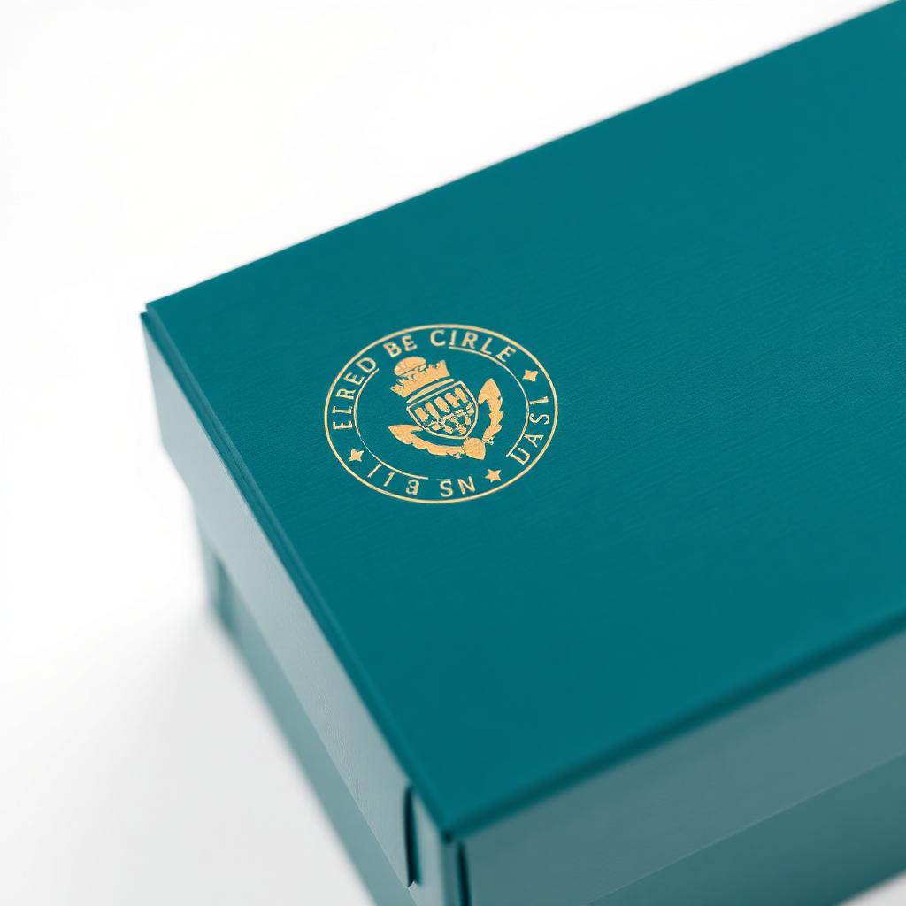 Custom printed foil stamped luxury boxes packaging