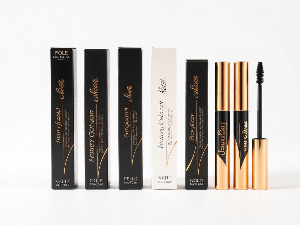 Custom printed mascara boxes packaging