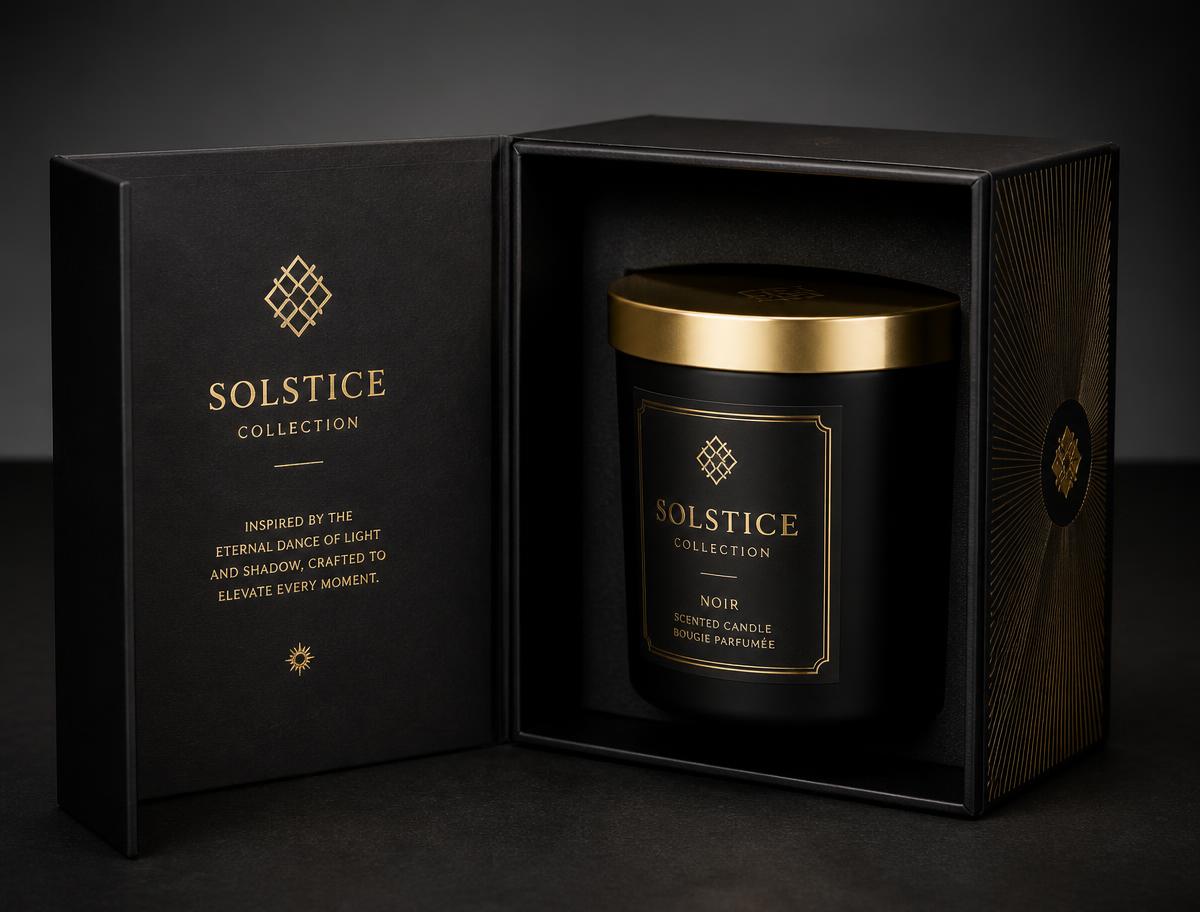 Custom printed custom luxury candle boxes category