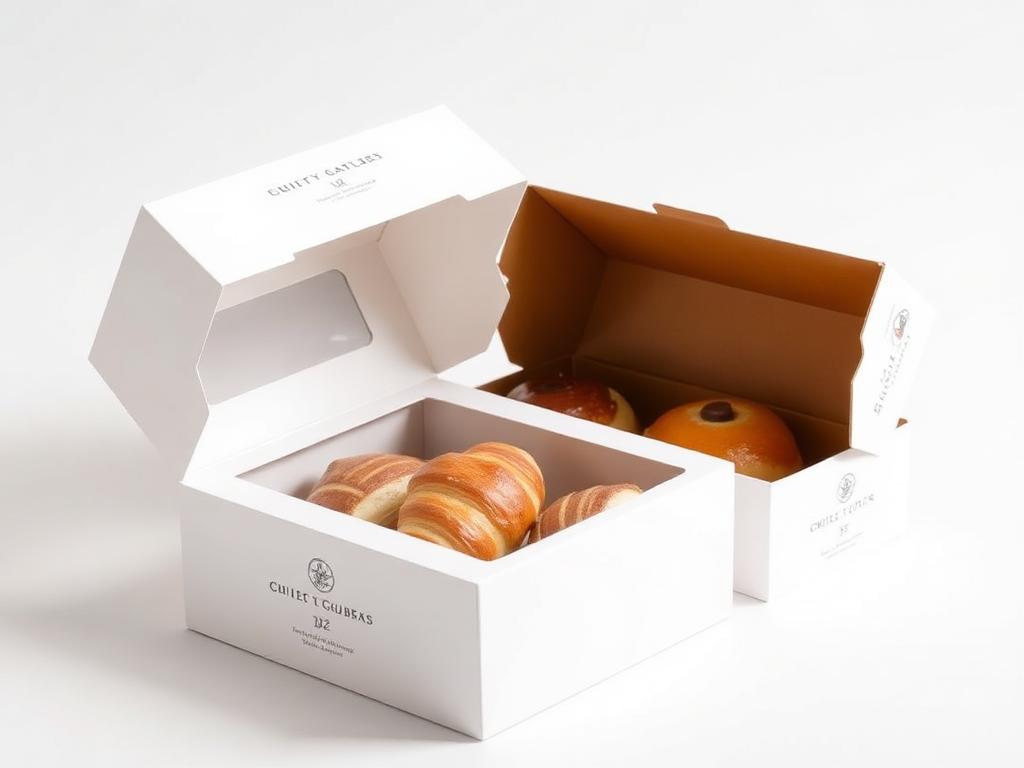Custom printed pastry boxes packaging