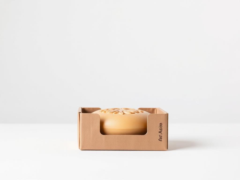 Custom printed kraft soap boxes with window packaging