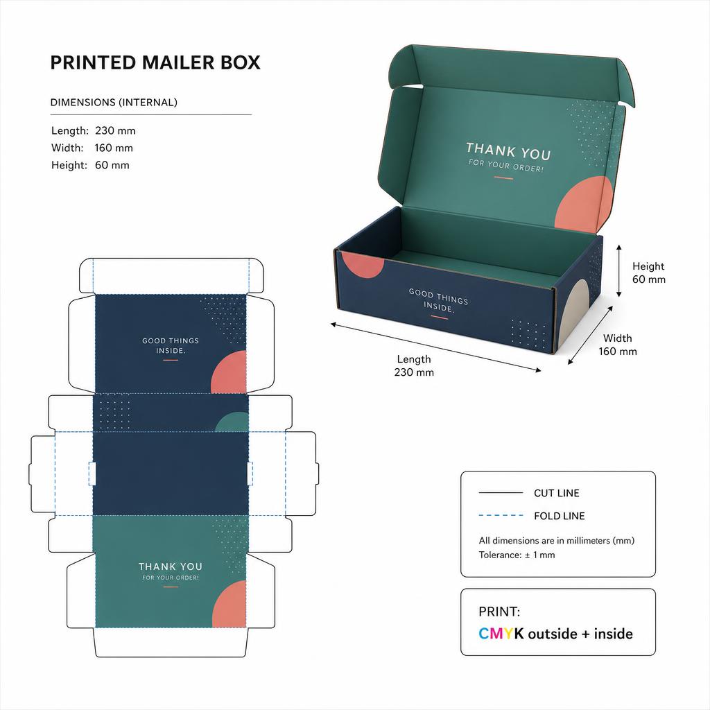 Foil Stamped Mailer Boxes — Custom Branding and Print That Stays Consistent