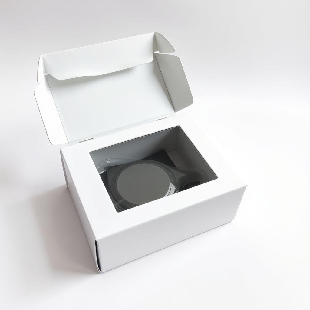 Custom printed magnetic window gift boxes packaging