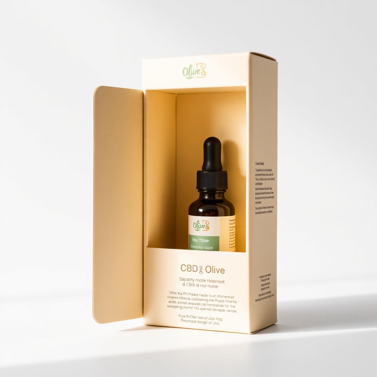 Custom printed cbd oil boxes with window packaging