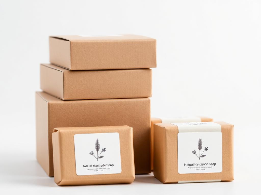 Custom printed kraft soap boxes packaging