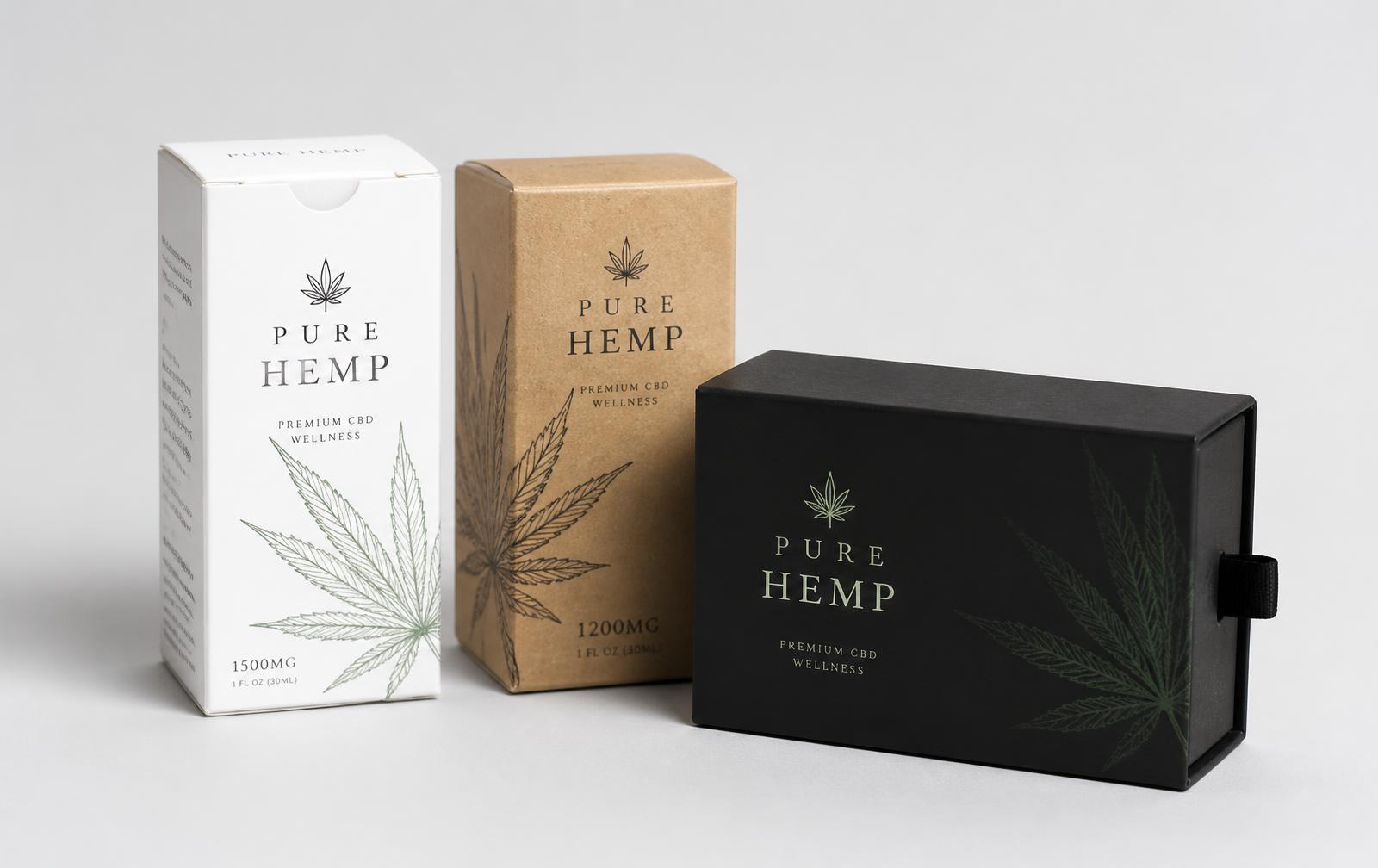 Custom CBD Packaging Boxes: Materials, Styles & Finishes