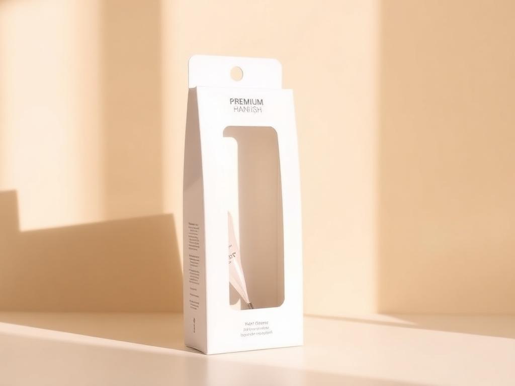 Custom printed custom hair extension boxes packaging