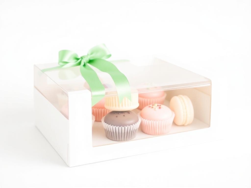 Custom printed cupcake boxes